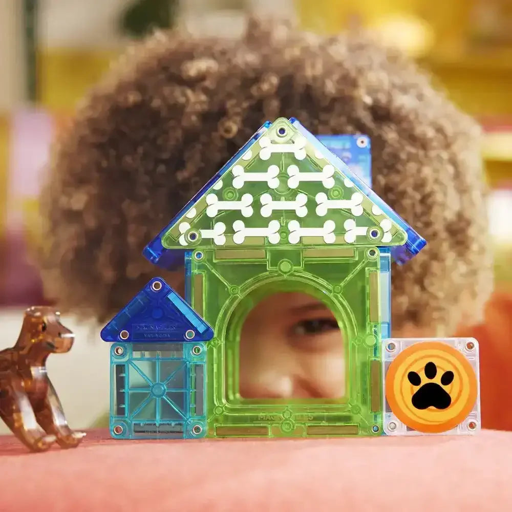 Magna-Tiles | Dog House 13 Piece