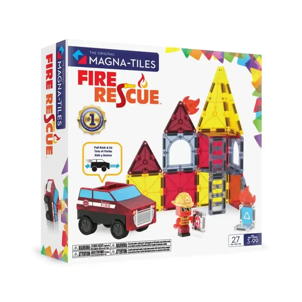 Magna-Tiles | Fire Rescue 27 Piece