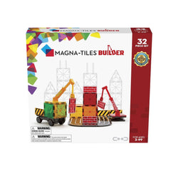 Magna-Tiles - Builder - 32 Piece Set - Toybox Tales