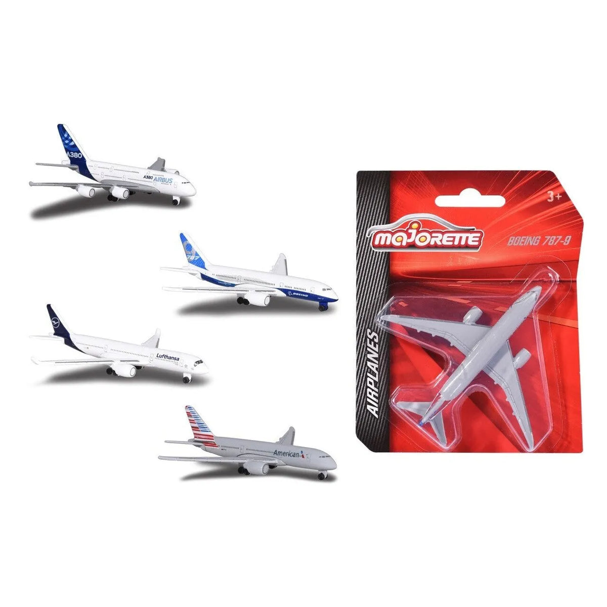 Majorette Licensed Airplanes (Assorted) - Toybox Tales