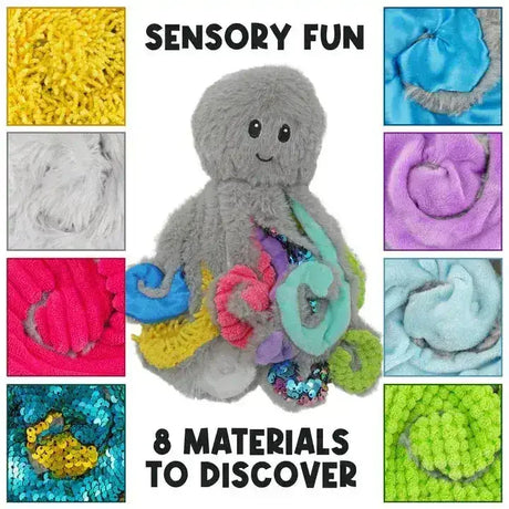 Meavia | Quiggly the Weighted Sensory Octopus - Mini - Toybox Tales