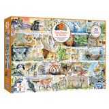 Gibsons Sun Bears and Sloths 1000 piece jigsaw puzzle box