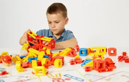 Children Using Mobilo Mobilo Construction Sets for Kids | Toybox Tales