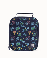 MontiiCo Large Insulated Lunch Bag - Goal Keeper (Ice Pack Included)