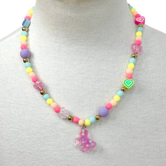 Unicorn Rainbow Necklace & Bracelet Set