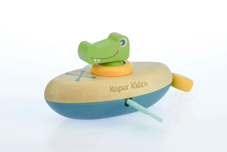 Animal Canoe Pull String Water Bath Toy - Toybox Tales