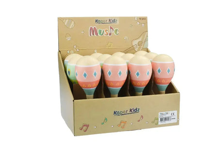 Pattern Play Maracas With Base - Toybox Tales