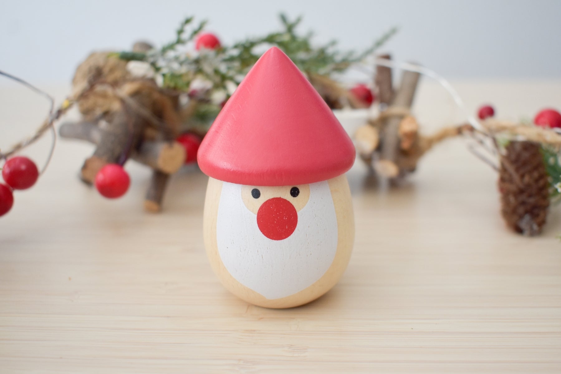 Christmas Santa Maraca Shaker