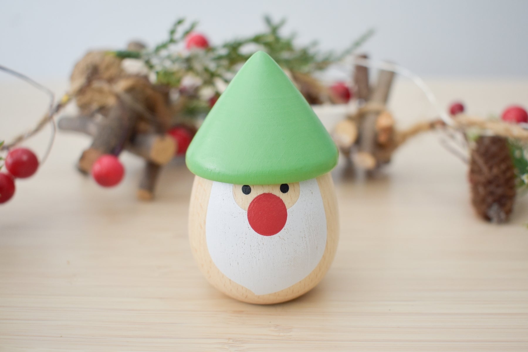 Christmas Santa Maraca Shaker