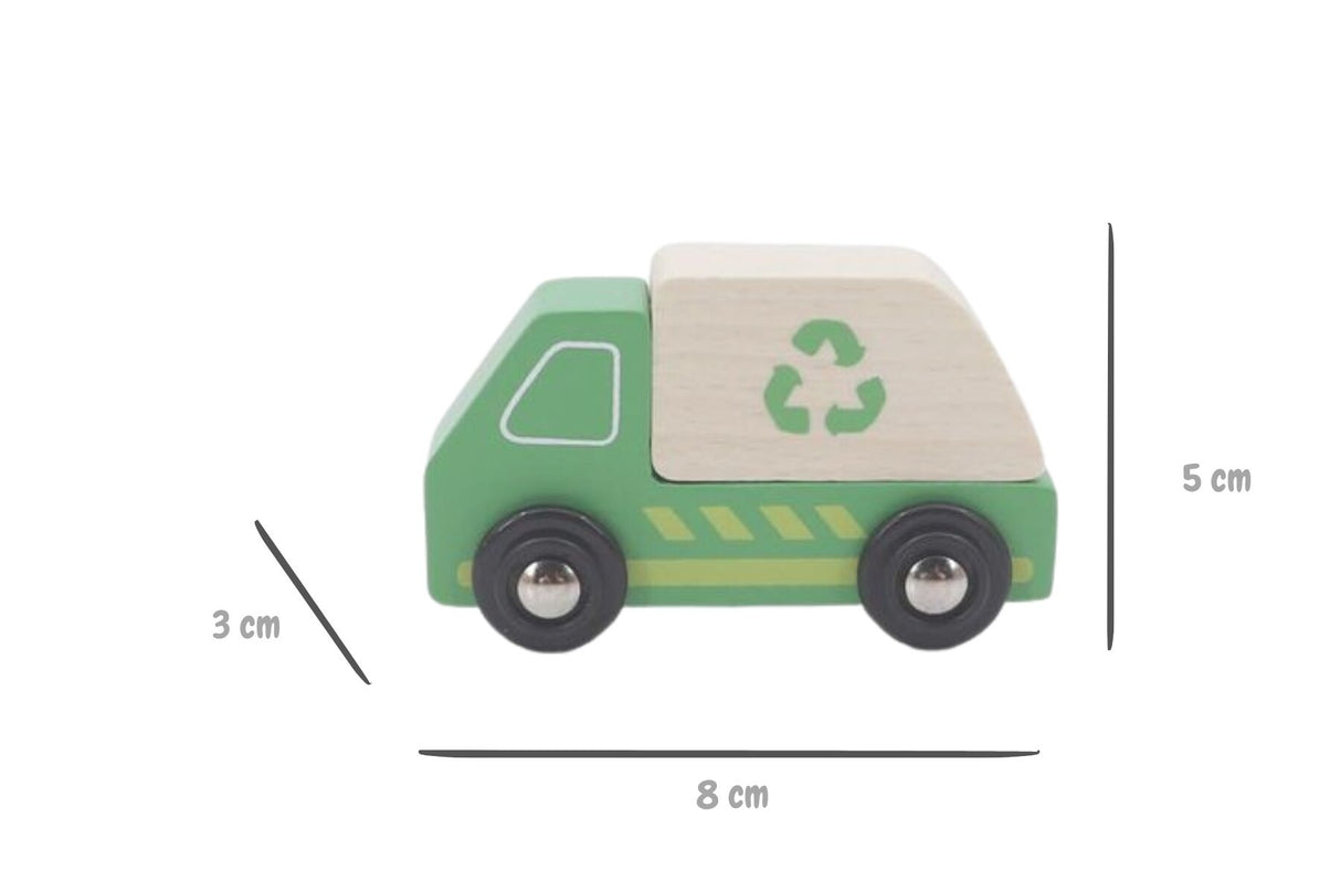 Wooden Box Transportation & Street Sign Set