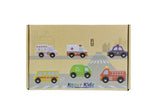 Wooden Transportation & Street Sign Set