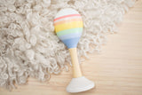 Rainbow Wooden Maraca