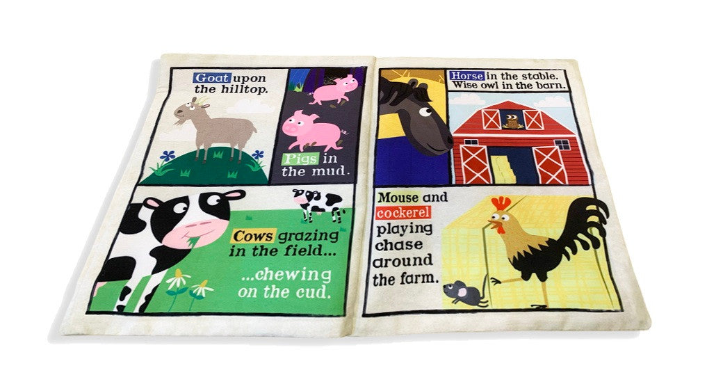 Crinkly Cloth Books - Toybox Tales