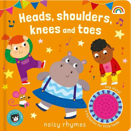 Noisy Rhymes Book | Heads Shoulders Knees and Toes - Toybox Tales