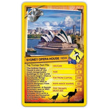 Top Trumps Australia card game cards