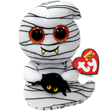Ty Beanie Boos | Ooooky the Ghost With Spider | Regular - Toybox Tales