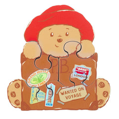 Paddington Bear | Wooden Puzzle with Suitcase