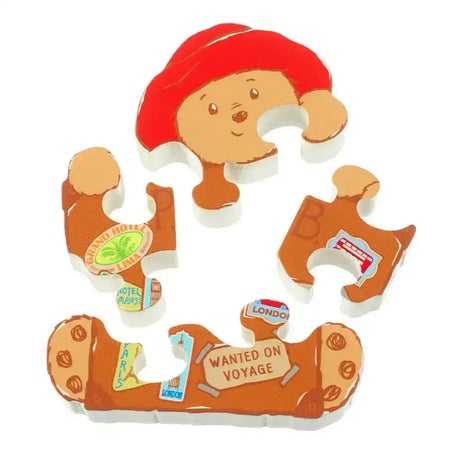 Paddington Bear | Wooden Puzzle with Suitcase - Toybox Tales