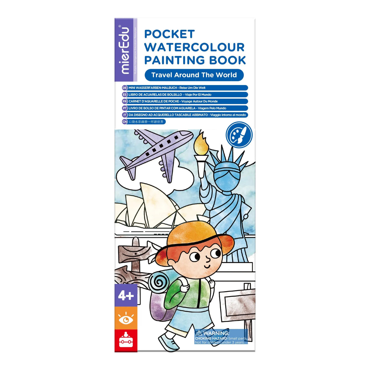 Pocket Watercolour Painting Book - Toybox Tales