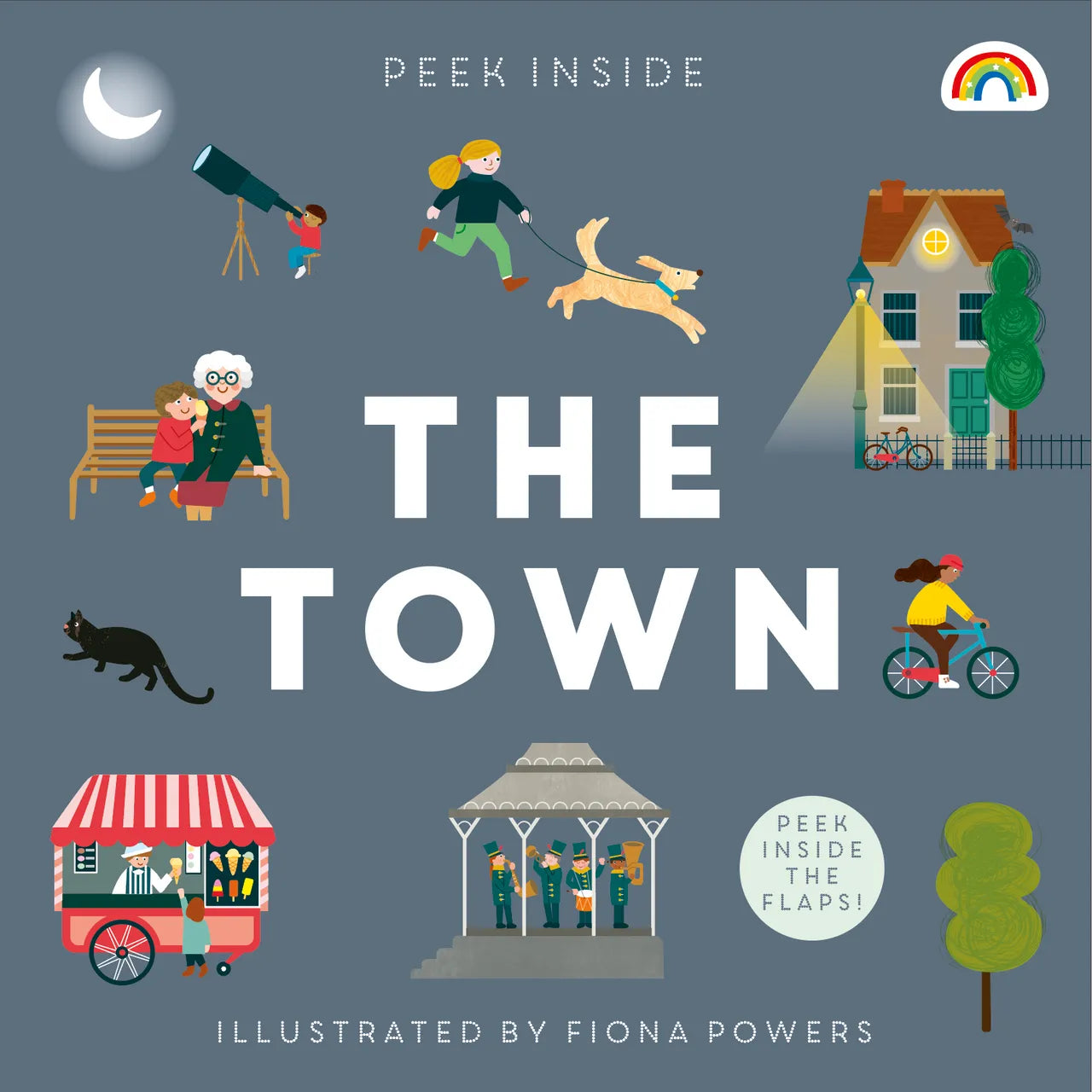 Peek Inside Book - The Town - Toybox Tales