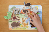 Wooden Chunky Puzzle Australian Animals