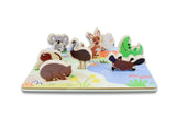 Wooden Chunky Puzzle Australian Animals
