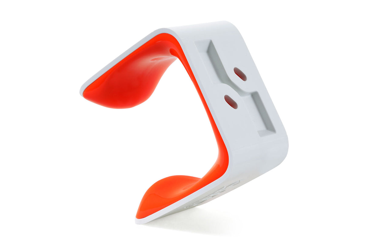 Hornit | CLUG PLUS bike rack - White/Orange, 70-81mm tyres