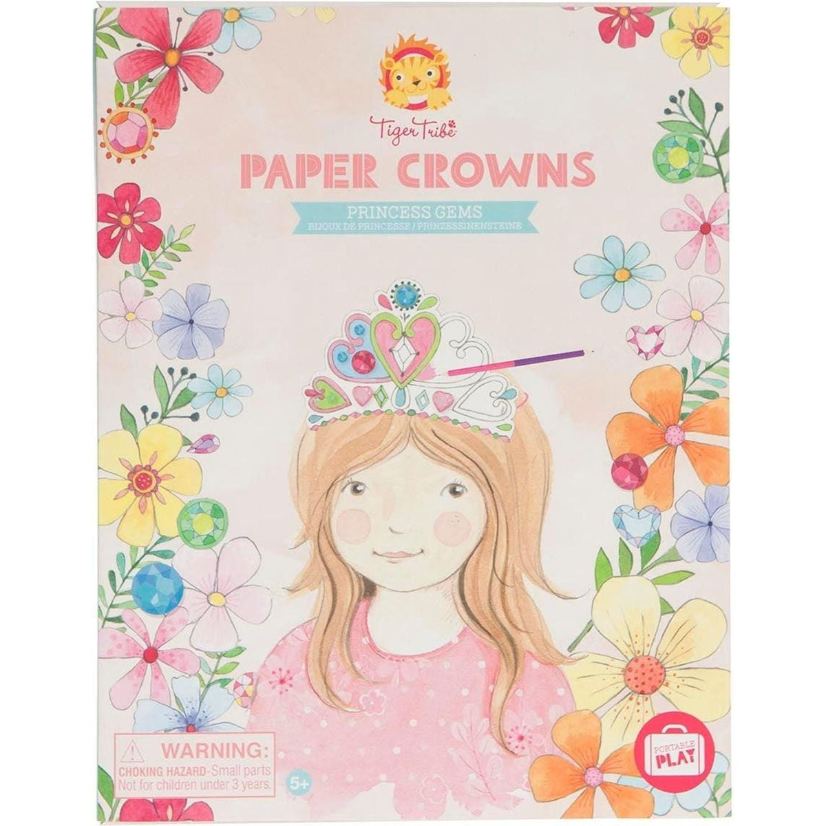 Paper Crowns - Princess Gems - Tiger Tribe - Toybox Tales