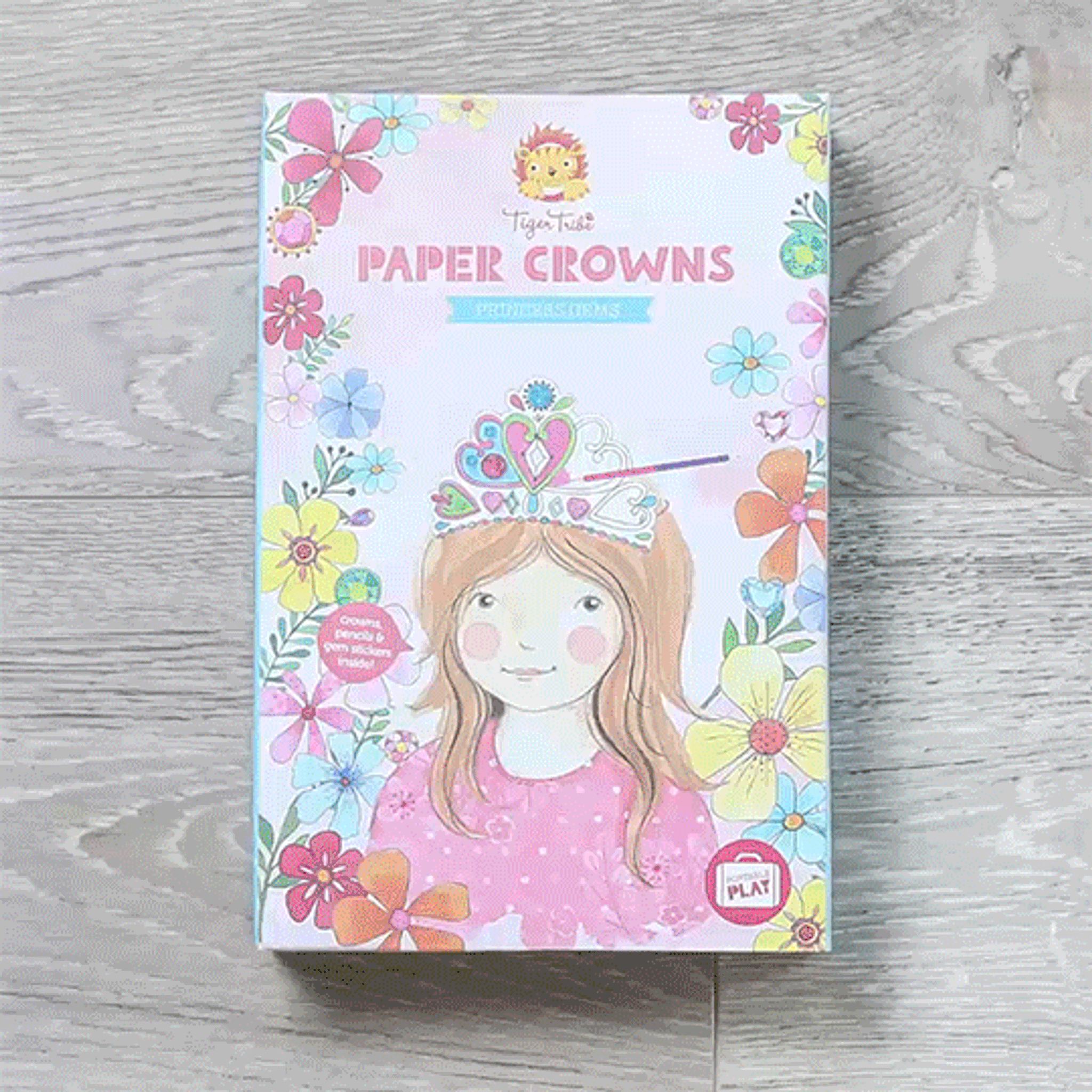 Paper Crowns - Princess Gems - Tiger Tribe - Toybox Tales