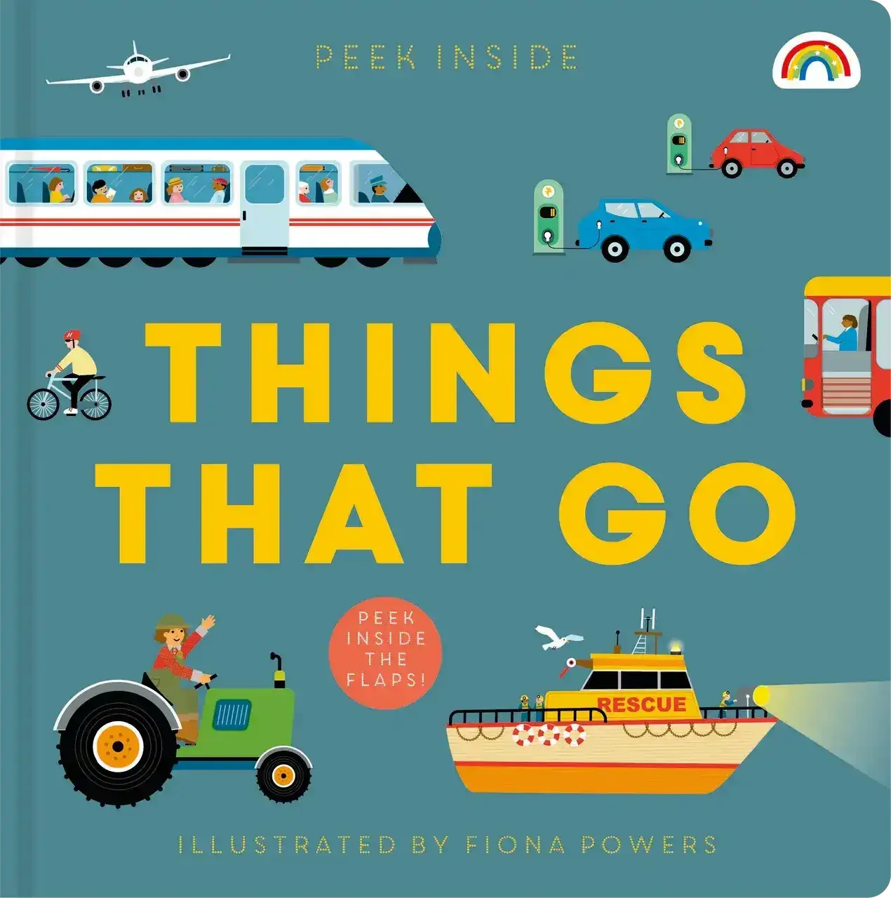 Go Inside Peek Inside Book | Things That Go | Toybox Tales