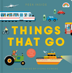 Peek Inside Book | Things That Go