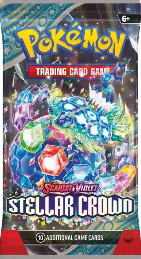 Pokemon TCG Scarlet & Violet 7 Stellar Crown Booster - Toybox Tales