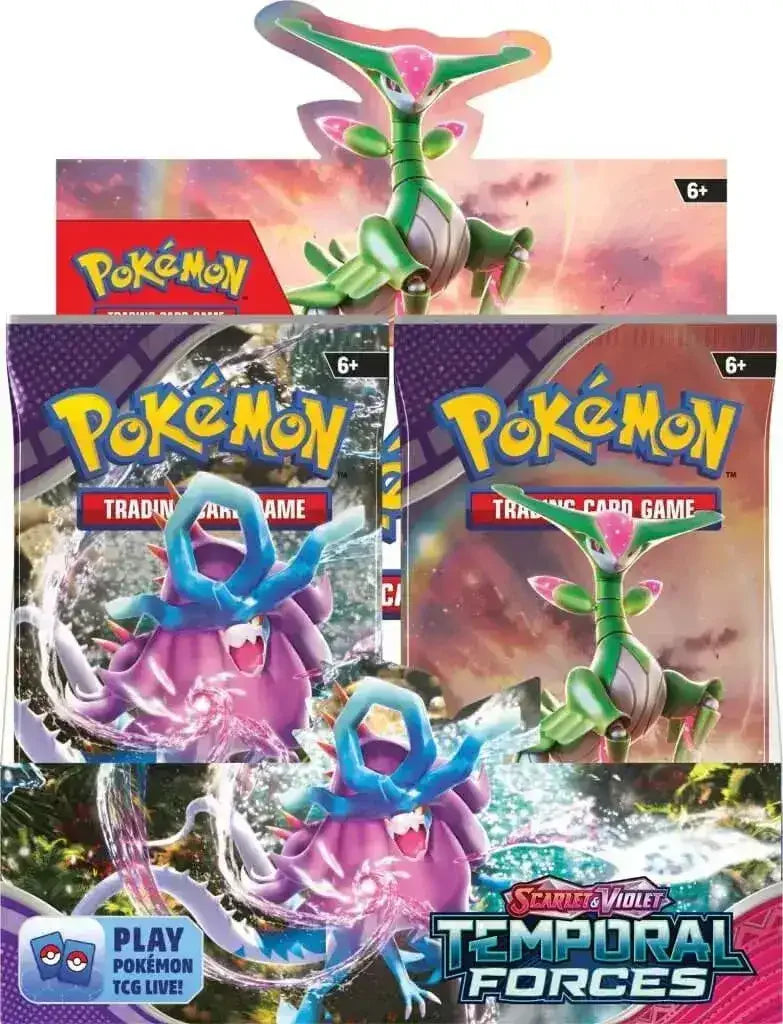 POKEMON TCG Scarlet & Violet 5 Temporal Forces Booster - Toybox Tales