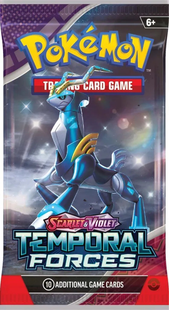 POKEMON TCG Scarlet & Violet 5 Temporal Forces Booster - Toybox Tales