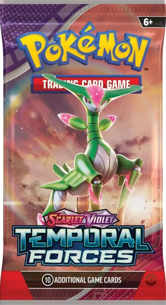 POKEMON TCG Scarlet & Violet 5 Temporal Forces Booster - Toybox Tales