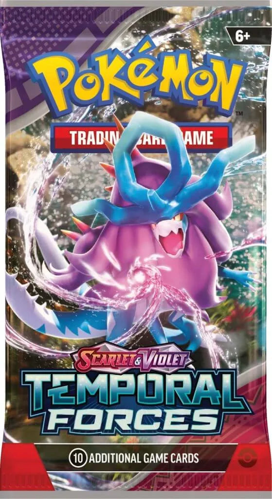 POKEMON TCG Scarlet & Violet 5 Temporal Forces Booster - Toybox Tales