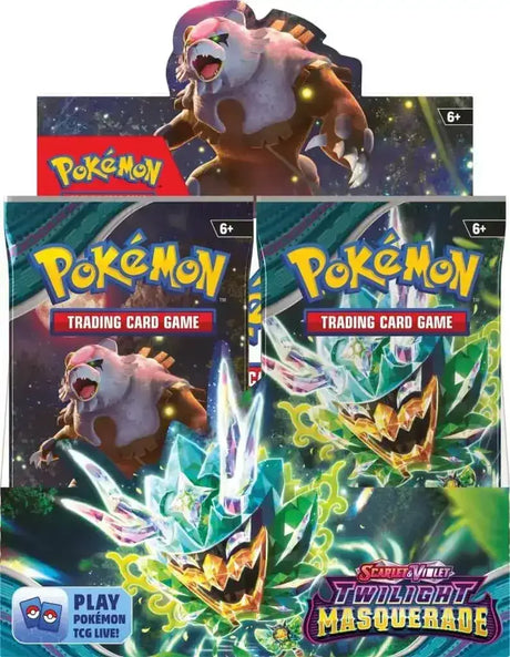 POKÉMON TCG Scarlet & Violet 6 Twilight Masquerade Booster - Toybox Tales
