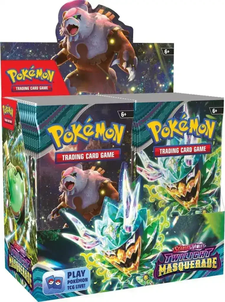 POKÉMON TCG Scarlet & Violet 6 Twilight Masquerade Booster - Toybox Tales