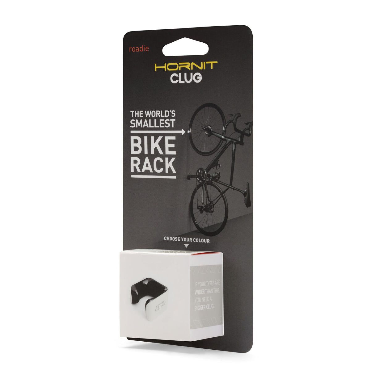 Hornit | CLUG Roadie Bike Rack - White/Black