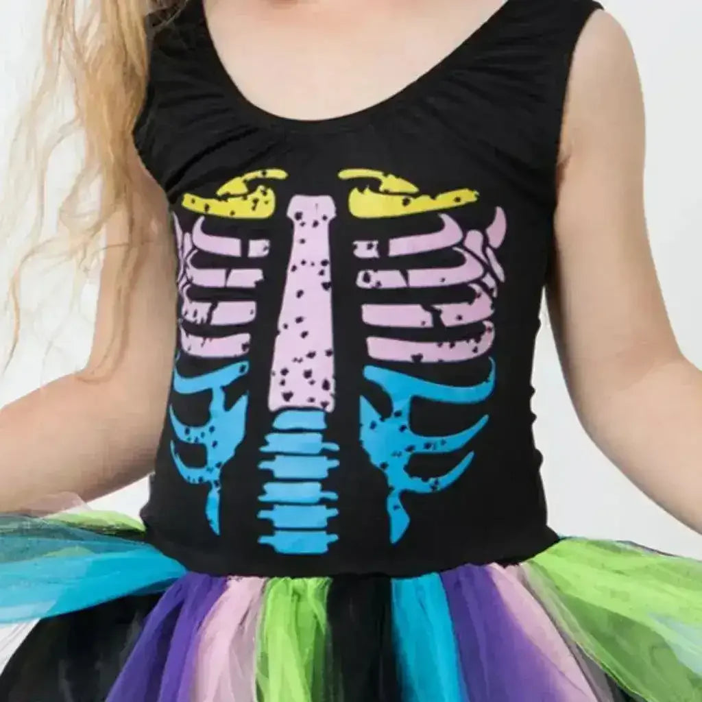 Rainbow Skeleton Dress - Toybox Tales