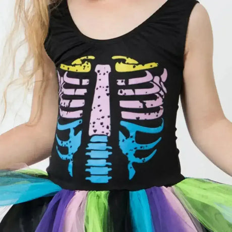 Rainbow Skeleton Dress - Toybox Tales