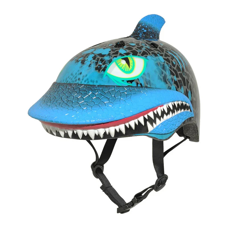 Raskullz Shark Attax kids bike helmet