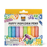 Tiger Tribe Scented Puffy Popcorn Pens set of 8