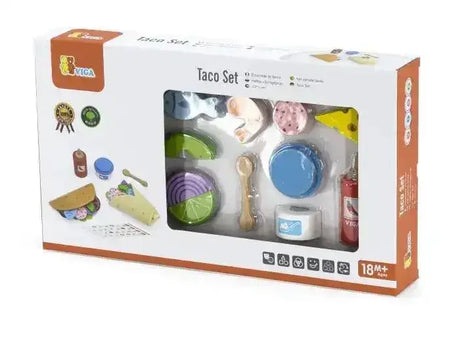 Wooden Taco Set - Toybox Tales