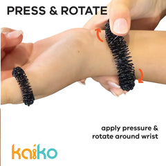 Kaiko Fidgets | Black Kaiko Wrist Spikey
