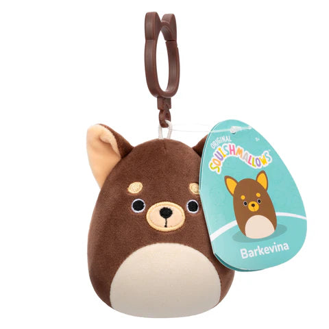 Squishmallows | 3.5" Clip| Barkevina - Toybox Tales