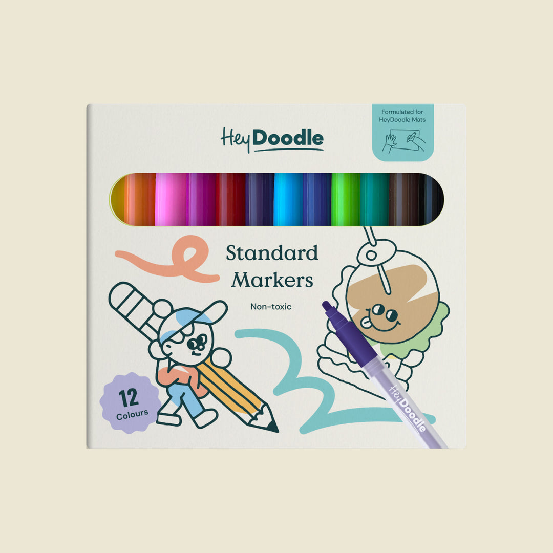 HeyDoodle - Standard 12 Pen Set
