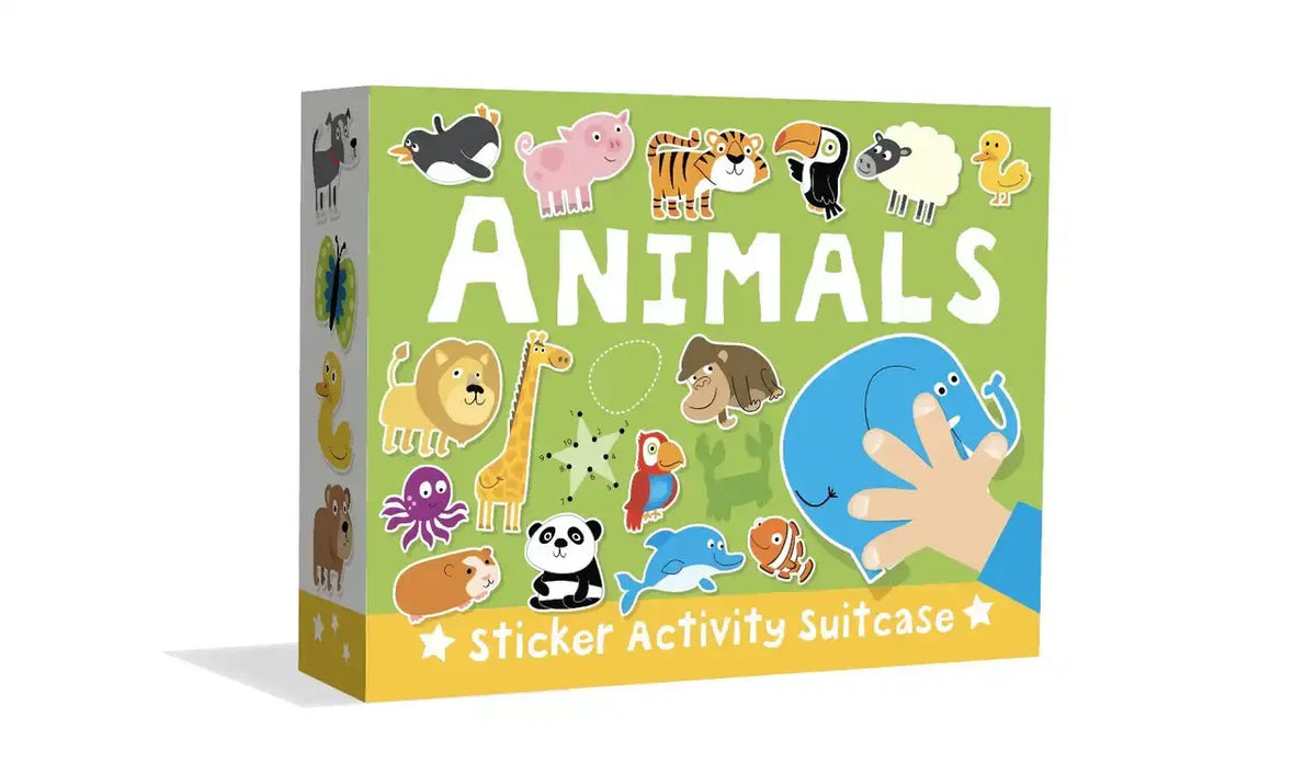 Sticker Activity Suitcase - Animals – Toybox Tales