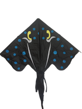 Black Stingray single line kite