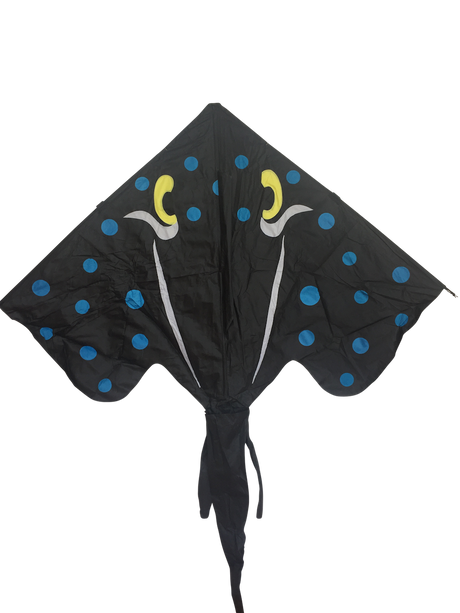 Black Stingray single line kite